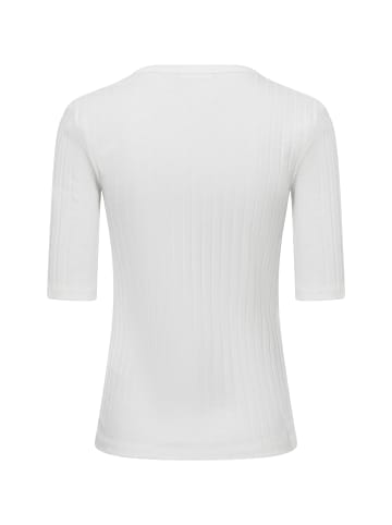 OPUS T-Shirt Savka in weiß