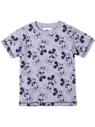 Disney Mickey Mouse T-Shirt Mickey Mouse All-over-Print in Grau