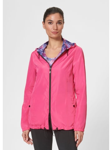 MADELEINE Sportive Wendejacke mit Kapuze in erdbeerpink / multicolor