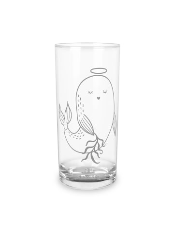 Mr. & Mrs. Panda Wasserglas Sternzeichen Jungfrau ohne Spruch in Transparent