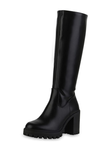 VAN HILL Klassische Stiefel Grace in Schwarz
