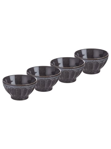 Butlers Schüssel BERGAMO 4er-Set in Grau