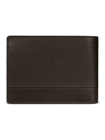 Bugatti Due Geldbörse RFID Schutz Leder 12.5 cm braun