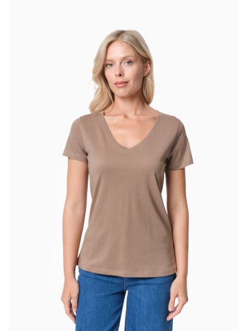 Organication T-Shirt "TAMARRA" in Kiesgrau
