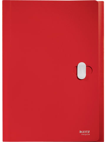 Leitz Projektmappe Recycle A4 PP 5 Fächer rot