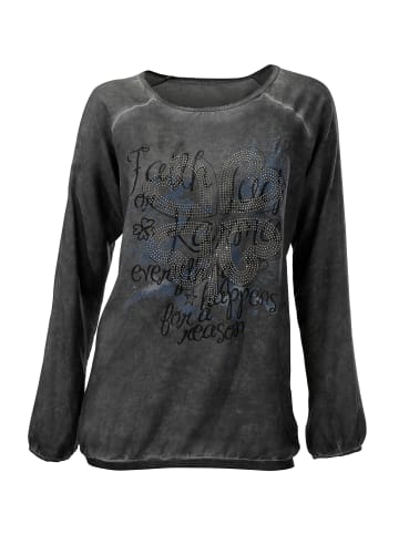 Heine Shirtbluse in anthrazit
