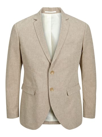 JACK & JONES PLUS Einreihiger Blazer in Beige