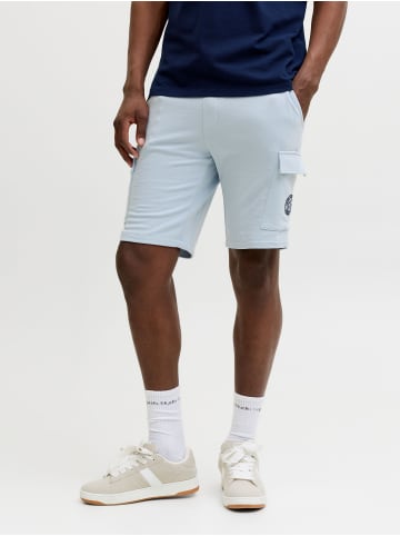 Jack & Jones Sweat-Shorts in Celestial Blue