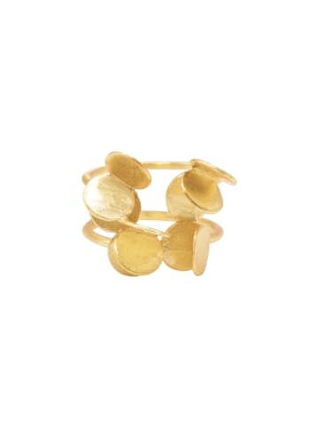 Steel_Art Fingerring Frauen Tilia goldfarben in goldfarben