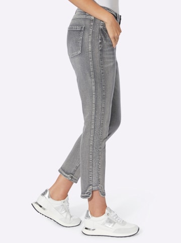 Heine 7/8-Jeans in light grey-denim