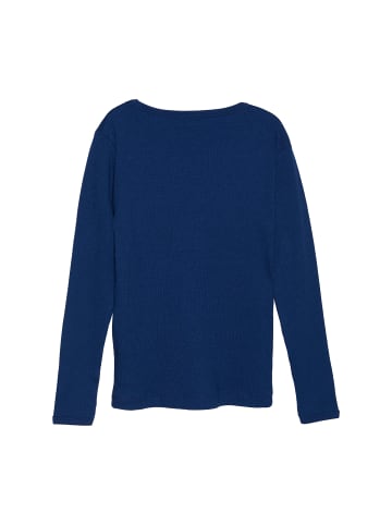 Minymo Langarmshirt MIT-shirt LS Rib - 133232 in blau