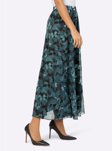 creation L Rock in schwarz-petrol-bedruckt