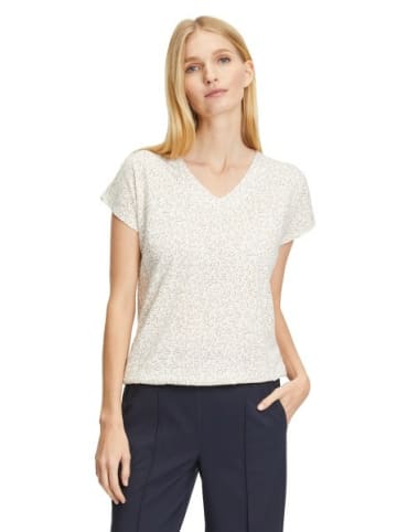 BETTY & CO V-Kragen T-Shirt für Damen in beige