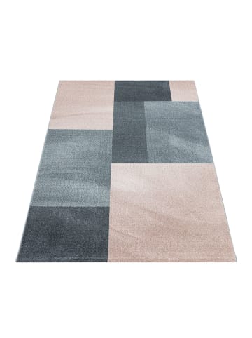 Teppich Boss Kurzflor Teppich Elisa Rosa