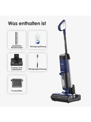 Tineco Nass-/Trockensauger Floor One S7 in blau