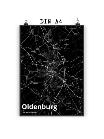 Mr. & Mrs. Panda Poster Oldenburg mit Spruch in Keine Angabe