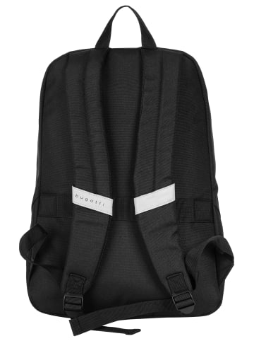Bugatti Rucksack BLANC DELIGHT Kunstfaser in schwarz