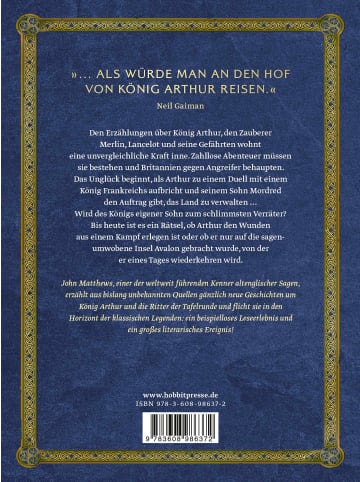 Klett-Cotta Fantasybuch - Die Legende von König Arthur und den Rittern der Tafelrunde