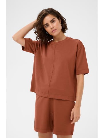 Kaffe T-Shirt kurzarm KAannie Baggy fit in Henna