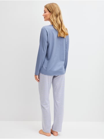 Calida Pyjama in aura blue