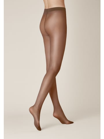 Kunert Feinstrumpfhose Satin Look 20 transparent glänzend in mandel