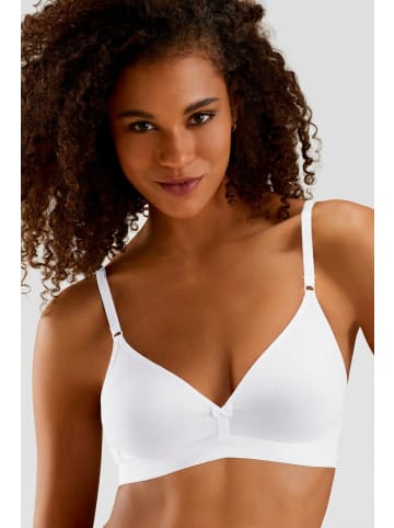 PETITE FLEUR Bralette-BH in 2xweiß+1xmint