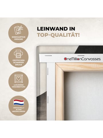 MuchoWow Leinwand Bilder Trüffeleichefarben