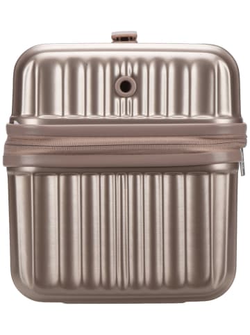 travelite Kosmetiktasche Paros Beauty Case in Cappuccino