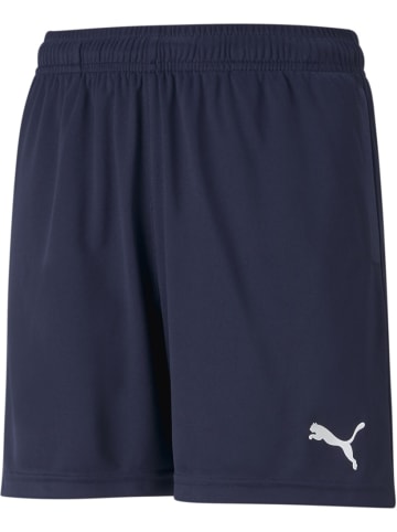 Puma Sporthose "TeamRISE Training Shorts Jr" in Blau