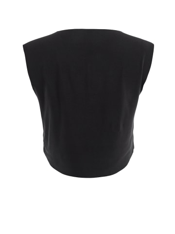 Winshape Functional Light and Soft Cropped Top AET115LS in schwarz