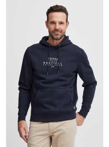 FQ1924 Kapuzenpullover FQWilliam Kapuzenpullover 21900562 cooler Kapuzenpullover mit Print in Dunkelblau