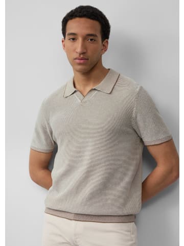s.Oliver Strickpullover kurzarm in Braun