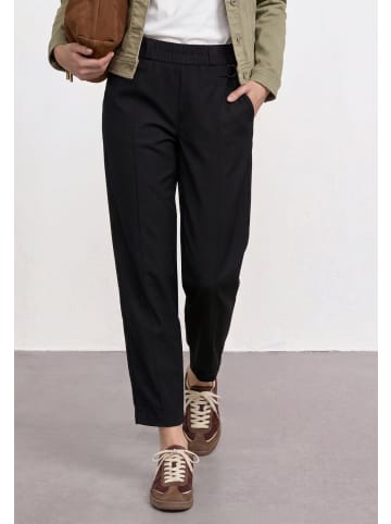 Street One Barrel Leg Hose mit Schnallendetail in Black