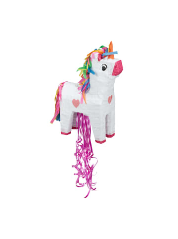 relaxdays Pinata "Einhorn" in Bunt