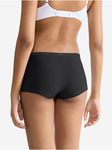 Sloggi Langer Boxer Blue GO Crush 3er-Pack in Black