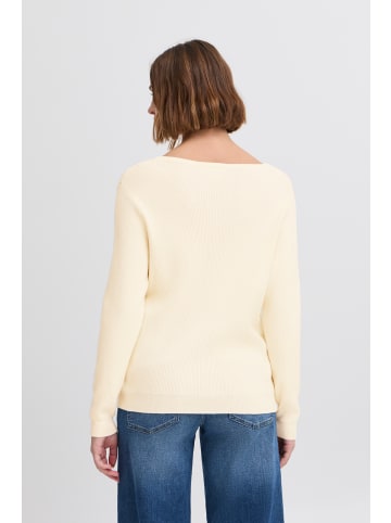 ICHI Strickpullover IHBOSTON Loose fit in Birch