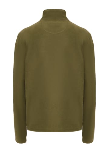 Icelos Fleecepullover in Khaki