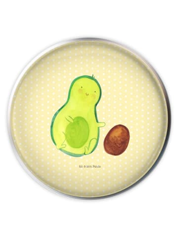 Mr. & Mrs. Panda Abfluss Stopfen Avocado Kern rollt ohne Spruch in Gelb Pastell