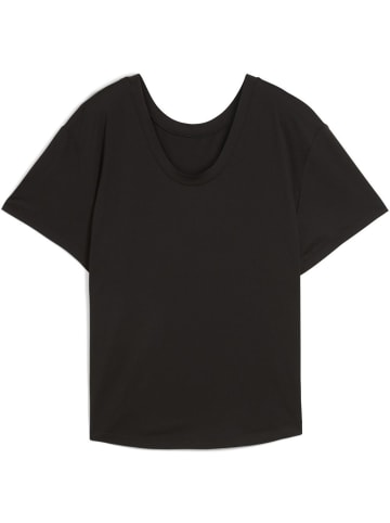 Puma T-Shirt "MOVE CLOUDSPUN LOOSE FIT TEE - REGULAR LENGTH" in Schwarz