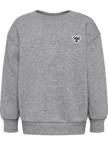Hummel Kinder Sweatshirt "Mini Loose Crewneck Bee" in Grau
