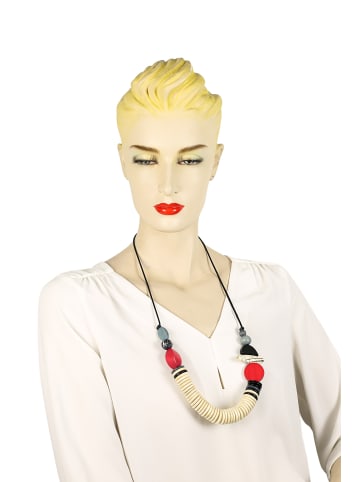 collezione alessandro Kurze Kette " Paula " in weiß