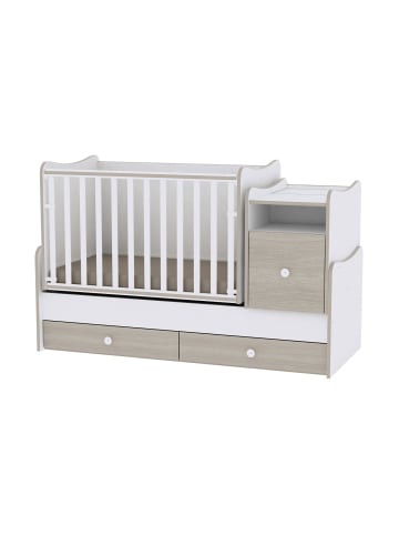 Lorelli Babybett Trend Plus NEW 4 in 1 in braun