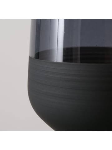 Boltze Sektglas Moluna in schwarz