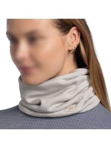 Buff Merino Heavyweight Multifunktionstuch in Hellgrau