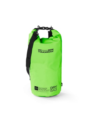 Where Tomorrow Wasserdichte Tasche PVC dry bag - Style 01 - 20L - grün