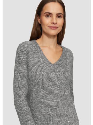 s.Oliver Strickpullover langarm in Grau