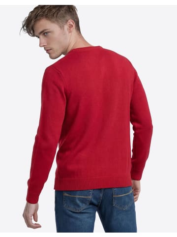Pierre Cardin Pullover in Scarlet Sage