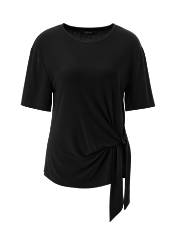 Aniston SELECTED Rundhalsshirt in schwarz