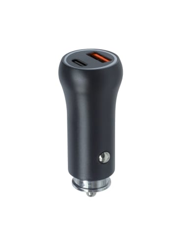 Setty Setty Kfz-Ladegerät USB-A + USB-C 20W CC-AC-201 schwarz