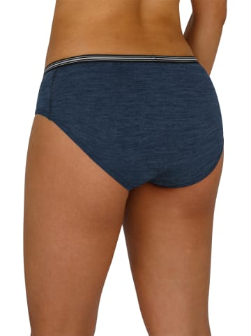 Normani Outdoor Sports Damen Merino Slip Albury in Navy